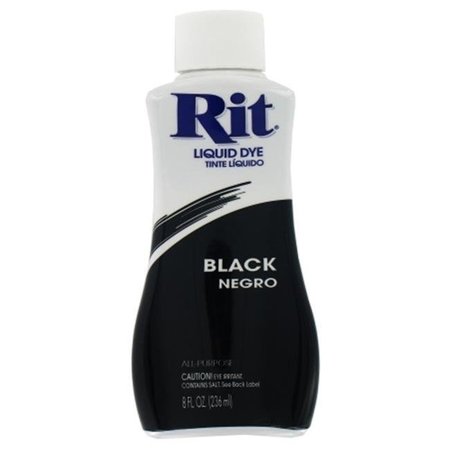 RIT DYE Rit Dye 8 Oz Black Liquid Dye  88150 - Pack of 3 88150